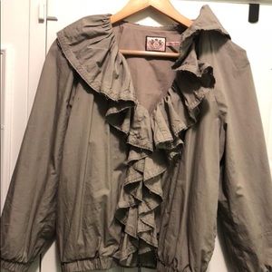 Juicy Couture ruffle jacket
